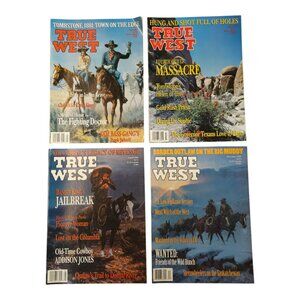 True West Magazine Lot Of 4 May July August December 1994 Editions Western